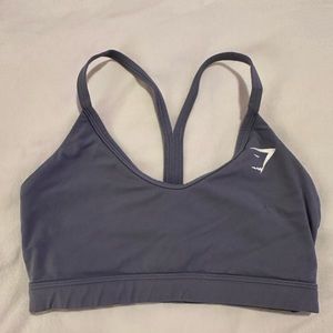 Purple Gymshark sports bra
